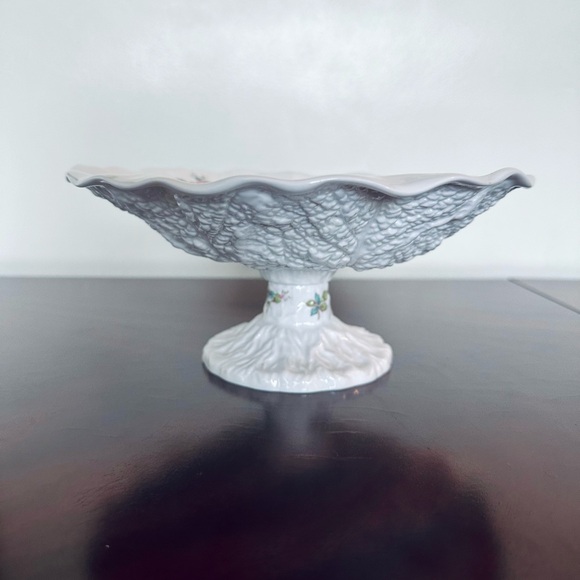 Copeland Spode Bridal Rose Compote Pedestal Bone China Made in England Y2862 - Picture 3 of 11